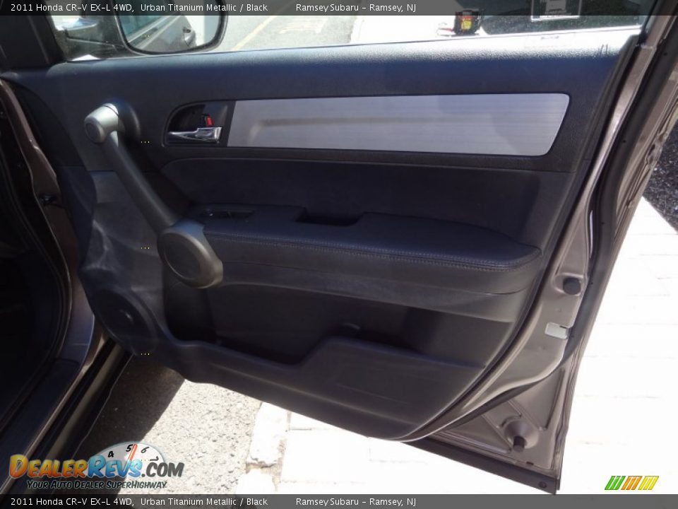 2011 Honda CR-V EX-L 4WD Urban Titanium Metallic / Black Photo #27