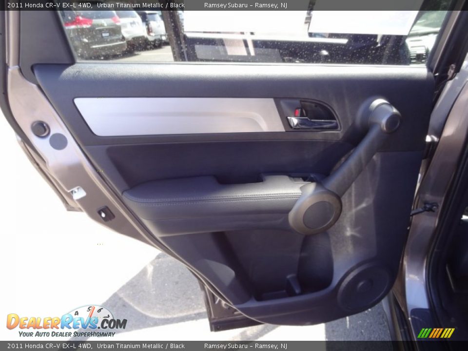 2011 Honda CR-V EX-L 4WD Urban Titanium Metallic / Black Photo #28