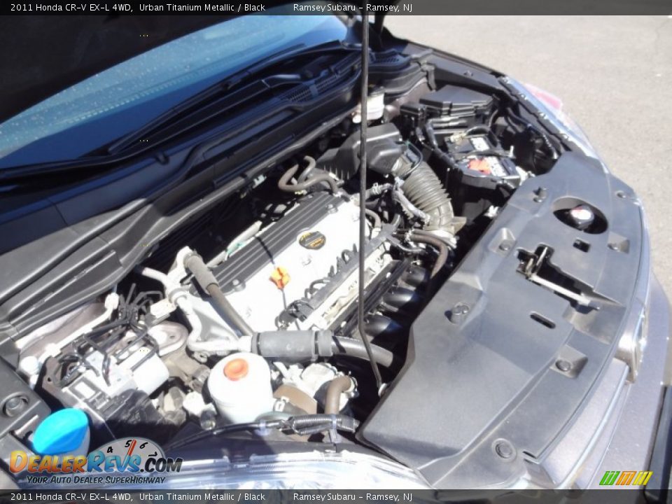 2011 Honda CR-V EX-L 4WD Urban Titanium Metallic / Black Photo #34