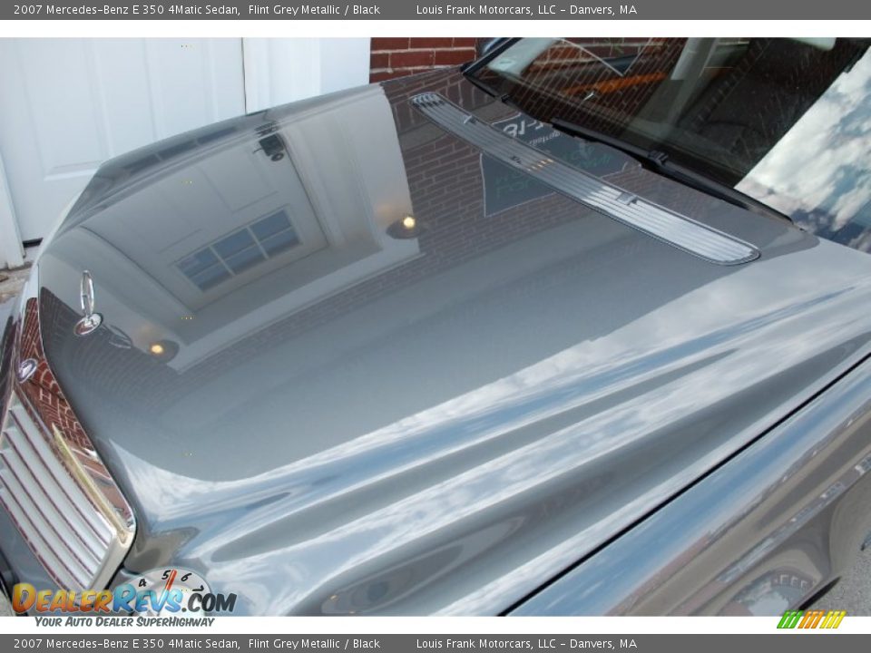 2007 Mercedes-Benz E 350 4Matic Sedan Flint Grey Metallic / Black Photo #22