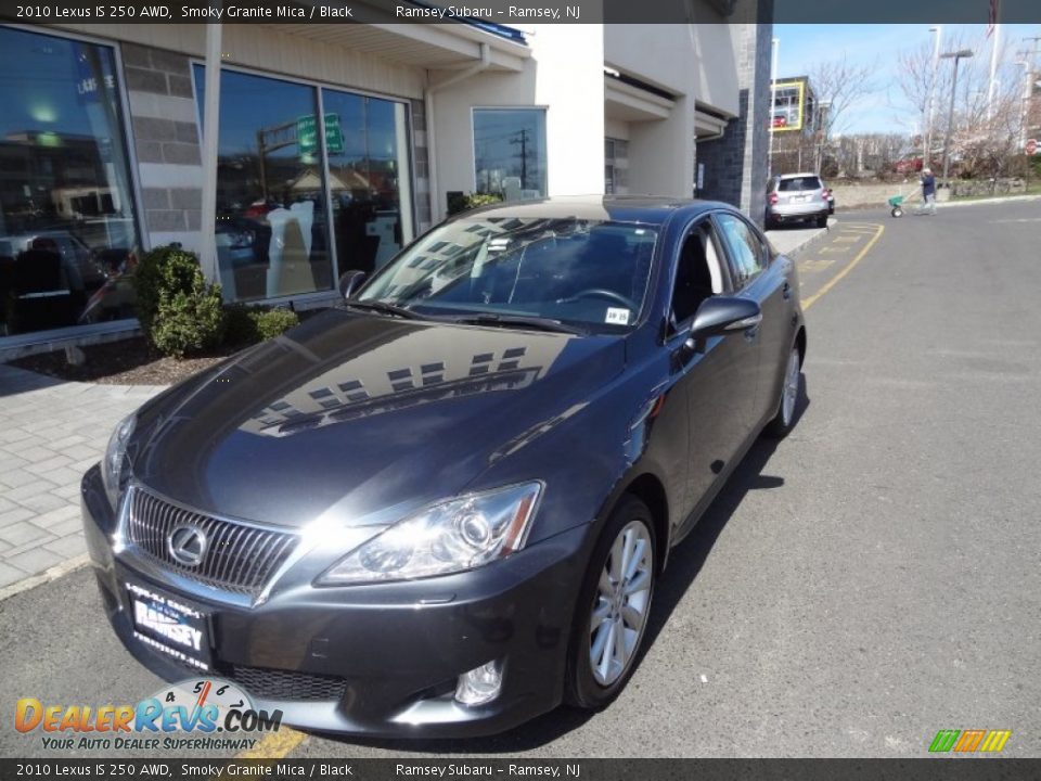 2010 Lexus IS 250 AWD Smoky Granite Mica / Black Photo #1