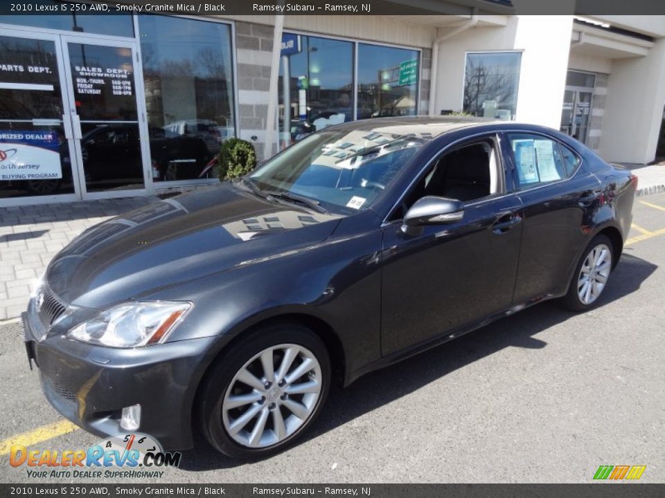 2010 Lexus IS 250 AWD Smoky Granite Mica / Black Photo #2