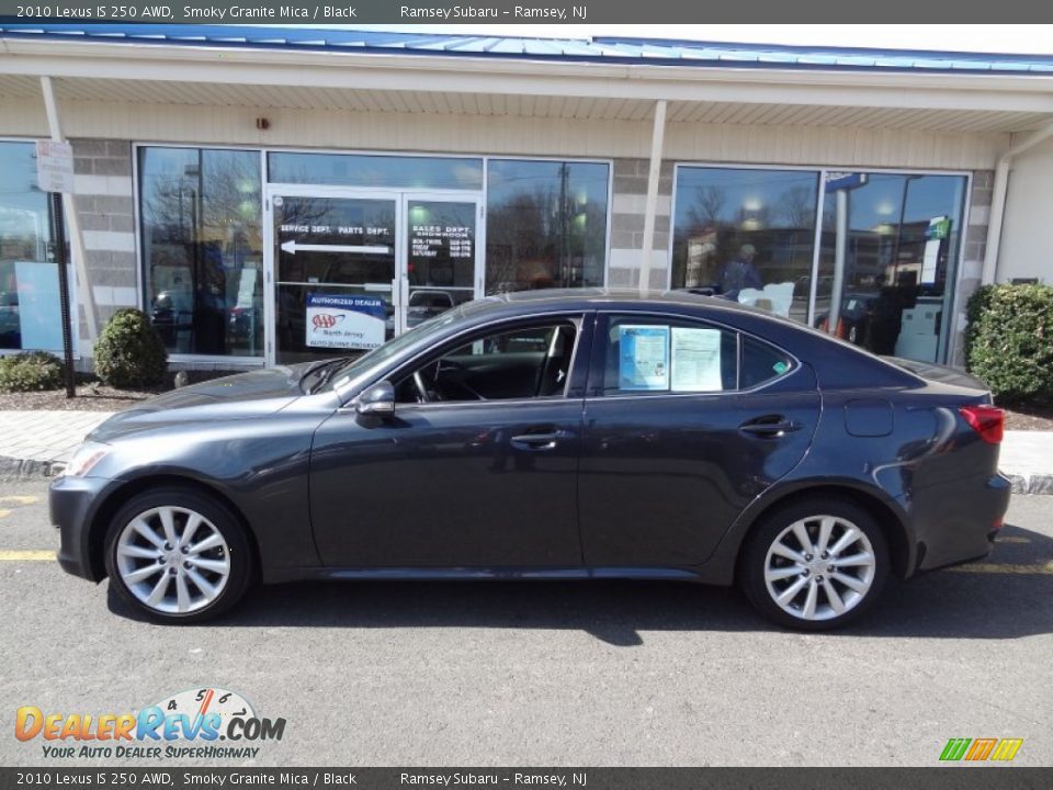 2010 Lexus IS 250 AWD Smoky Granite Mica / Black Photo #3