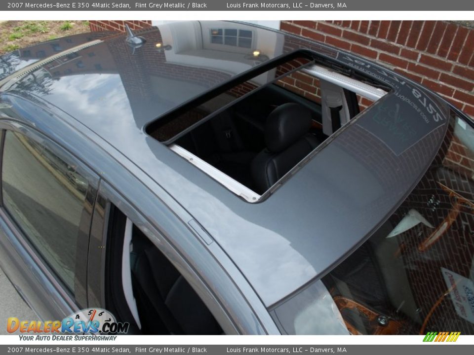 2007 Mercedes-Benz E 350 4Matic Sedan Flint Grey Metallic / Black Photo #25