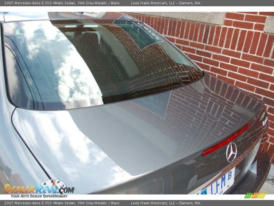 2007 Mercedes-Benz E 350 4Matic Sedan Flint Grey Metallic / Black Photo #26