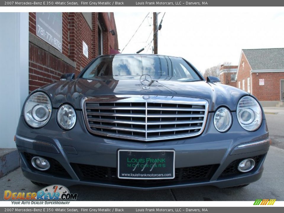 2007 Mercedes-Benz E 350 4Matic Sedan Flint Grey Metallic / Black Photo #29