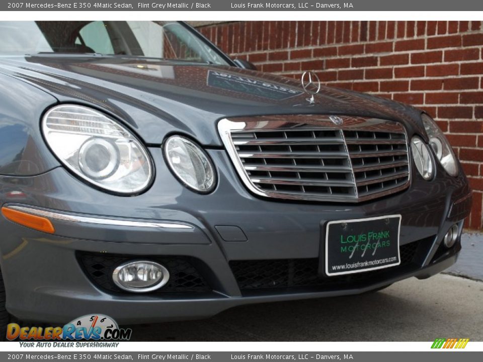2007 Mercedes-Benz E 350 4Matic Sedan Flint Grey Metallic / Black Photo #30