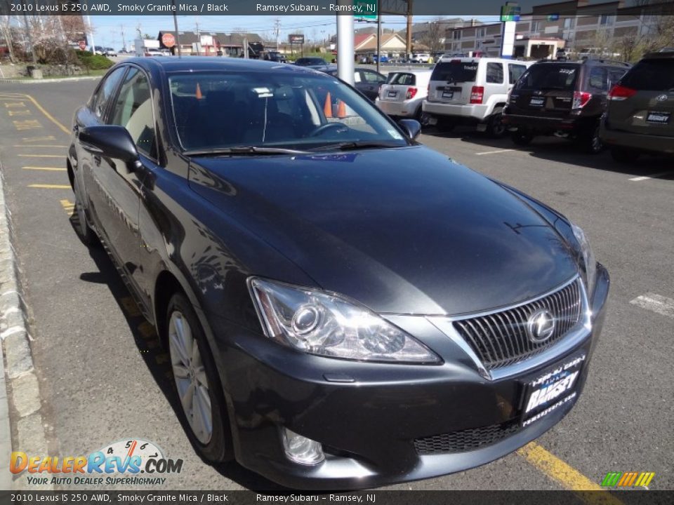 2010 Lexus IS 250 AWD Smoky Granite Mica / Black Photo #12
