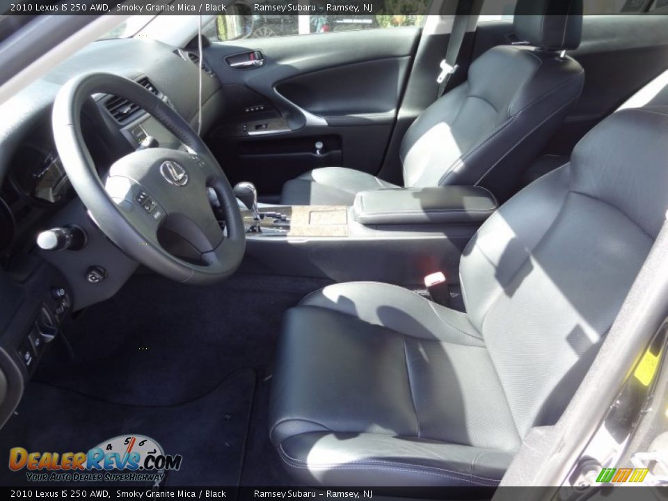 2010 Lexus IS 250 AWD Smoky Granite Mica / Black Photo #14