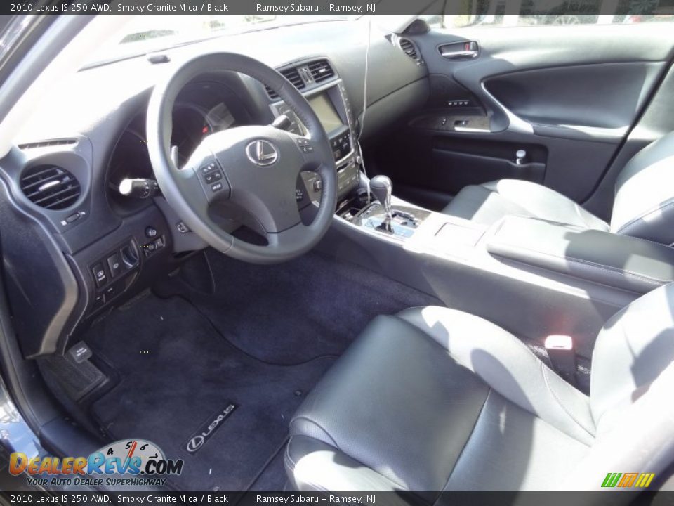2010 Lexus IS 250 AWD Smoky Granite Mica / Black Photo #15