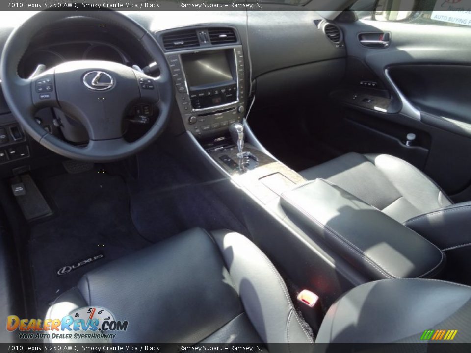 2010 Lexus IS 250 AWD Smoky Granite Mica / Black Photo #30