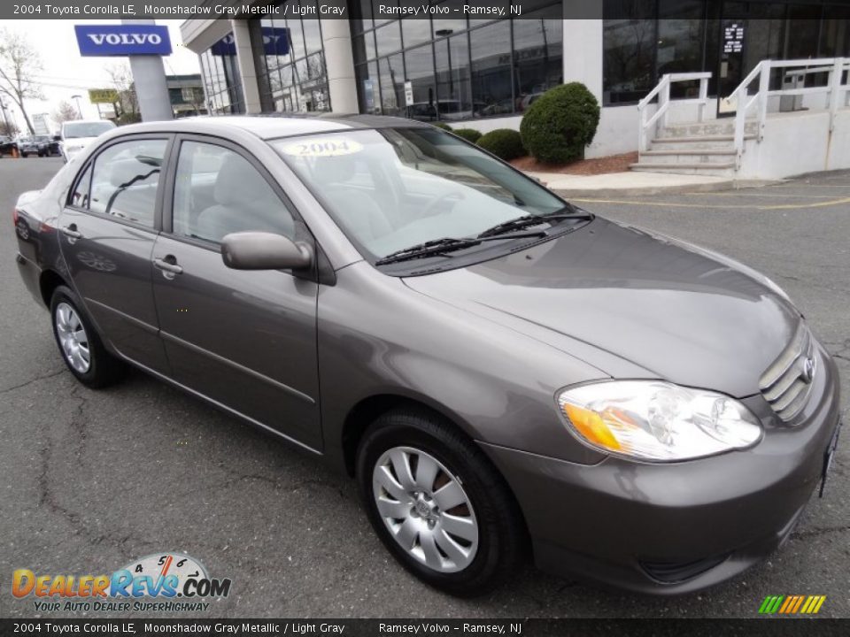 2004 Toyota Corolla LE Moonshadow Gray Metallic / Light Gray Photo #1