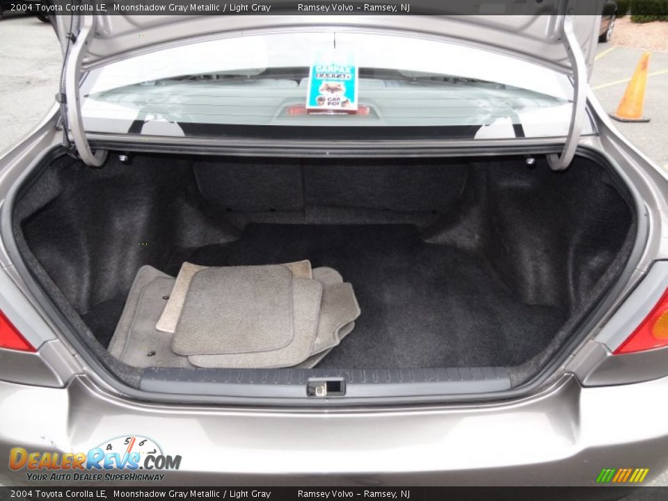 2004 Toyota Corolla LE Moonshadow Gray Metallic / Light Gray Photo #15
