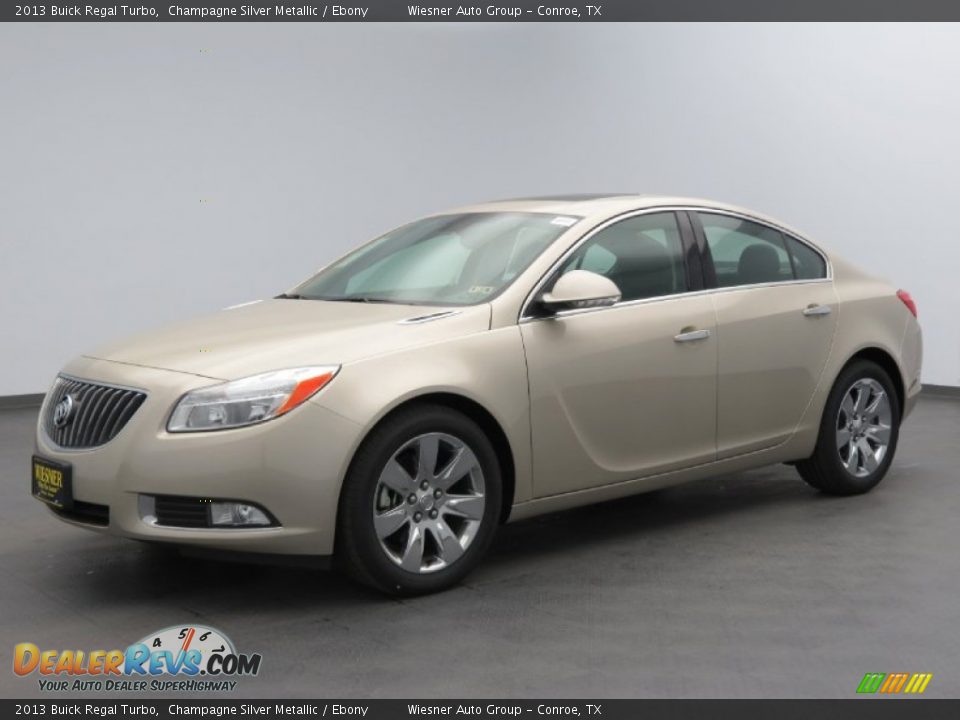 2013 Buick Regal Turbo Champagne Silver Metallic / Ebony Photo #1