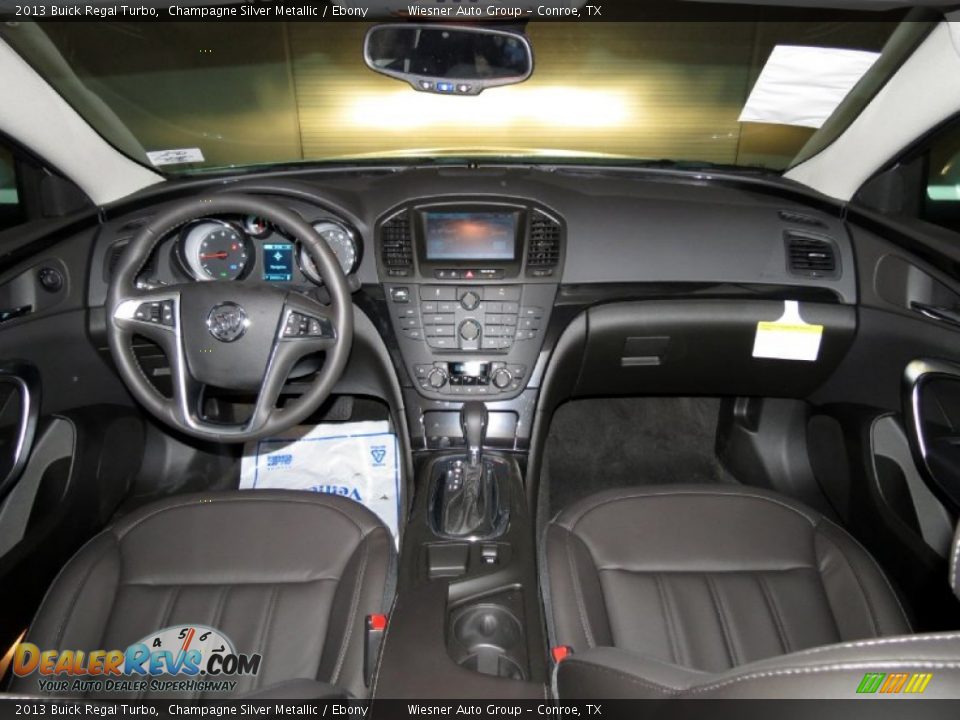 2013 Buick Regal Turbo Champagne Silver Metallic / Ebony Photo #4
