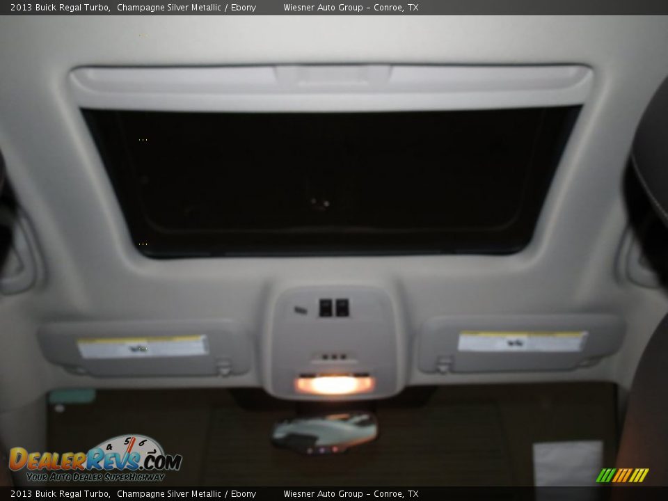 2013 Buick Regal Turbo Champagne Silver Metallic / Ebony Photo #5