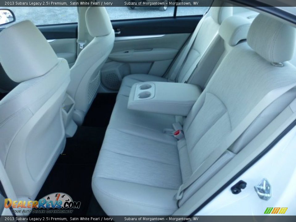2013 Subaru Legacy 2.5i Premium Satin White Pearl / Ivory Photo #13