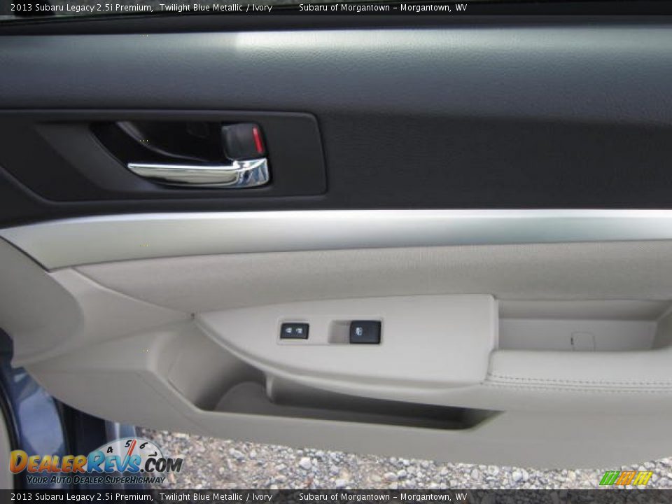 2013 Subaru Legacy 2.5i Premium Twilight Blue Metallic / Ivory Photo #11
