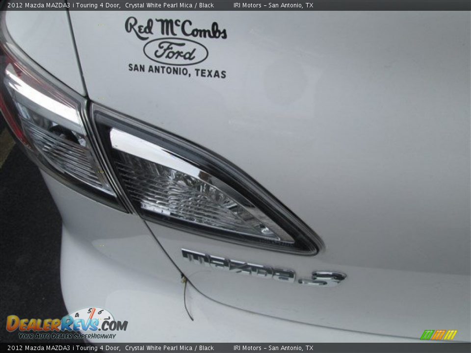 2012 Mazda MAZDA3 i Touring 4 Door Crystal White Pearl Mica / Black Photo #2