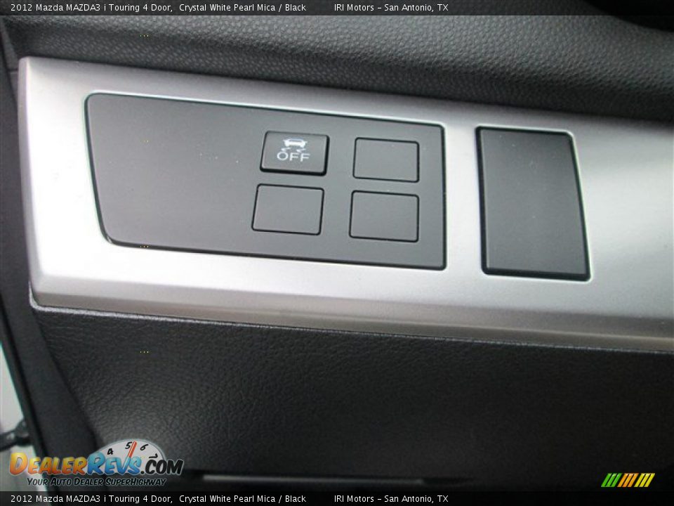 2012 Mazda MAZDA3 i Touring 4 Door Crystal White Pearl Mica / Black Photo #14