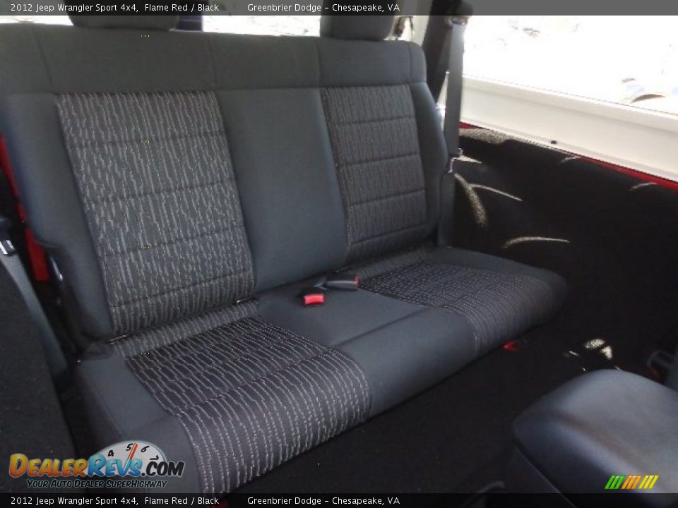 2012 Jeep Wrangler Sport 4x4 Flame Red / Black Photo #14