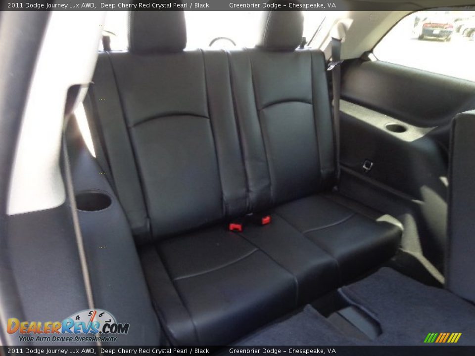Rear Seat of 2011 Dodge Journey Lux AWD Photo #15