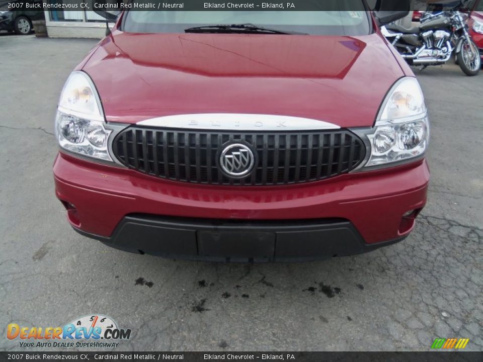 2007 Buick Rendezvous CX Cardinal Red Metallic / Neutral Photo #7