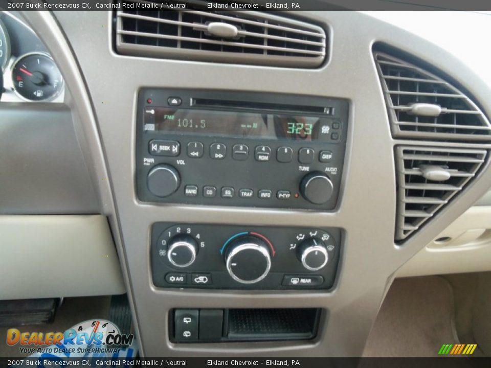 2007 Buick Rendezvous CX Cardinal Red Metallic / Neutral Photo #15