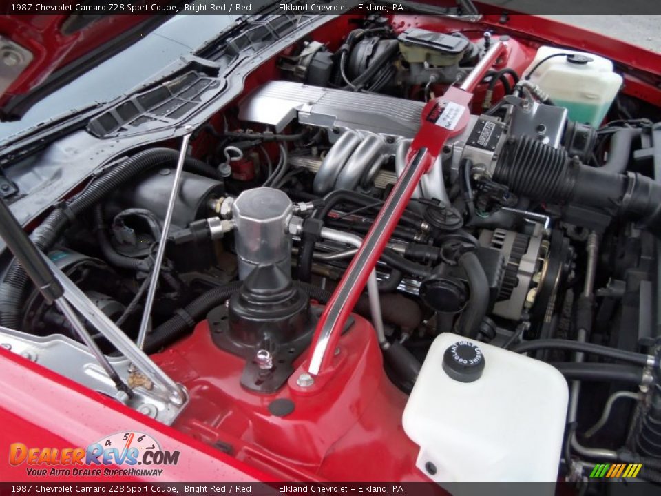 1987 Chevrolet Camaro Z28 Sport Coupe 5.0 Liter TPI OHV 16-Valve V8 Engine Photo #33