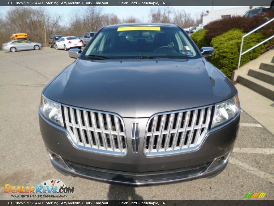 2010 Lincoln MKZ AWD Sterling Gray Metallic / Dark Charcoal Photo #3