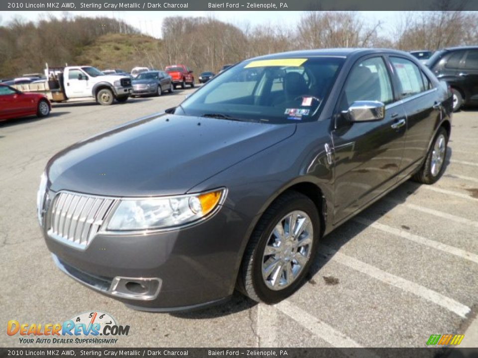 2010 Lincoln MKZ AWD Sterling Gray Metallic / Dark Charcoal Photo #4