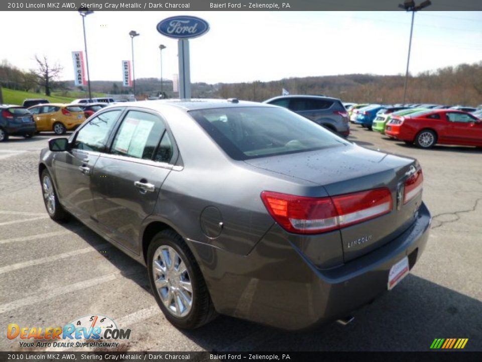 2010 Lincoln MKZ AWD Sterling Gray Metallic / Dark Charcoal Photo #5