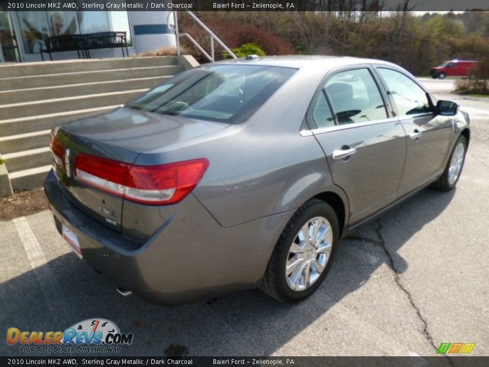 2010 Lincoln MKZ AWD Sterling Gray Metallic / Dark Charcoal Photo #7