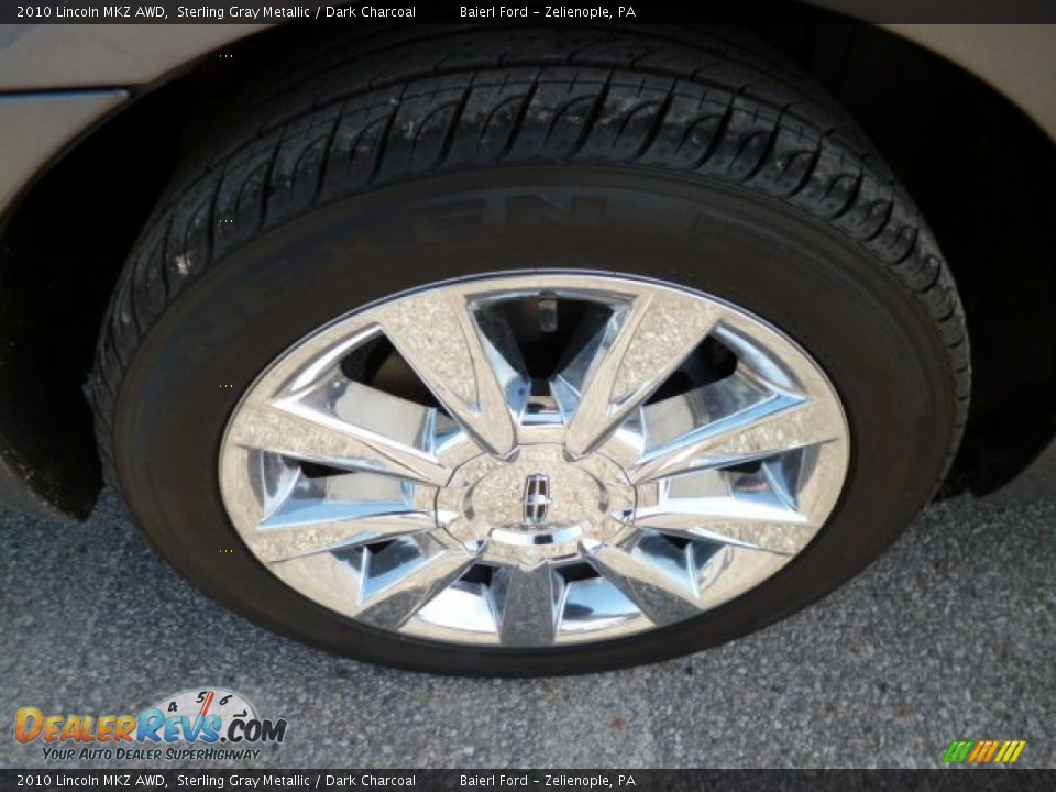 2010 Lincoln MKZ AWD Sterling Gray Metallic / Dark Charcoal Photo #8