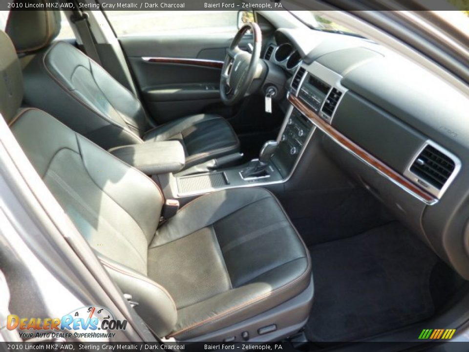 2010 Lincoln MKZ AWD Sterling Gray Metallic / Dark Charcoal Photo #9
