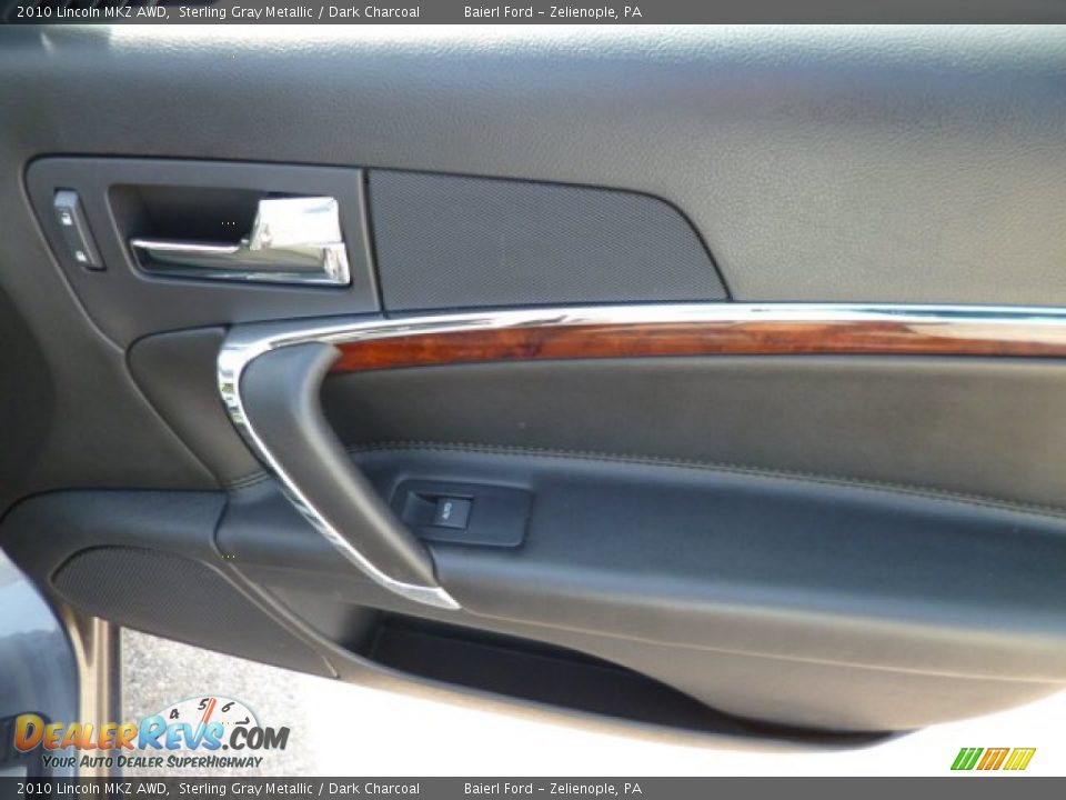 2010 Lincoln MKZ AWD Sterling Gray Metallic / Dark Charcoal Photo #11