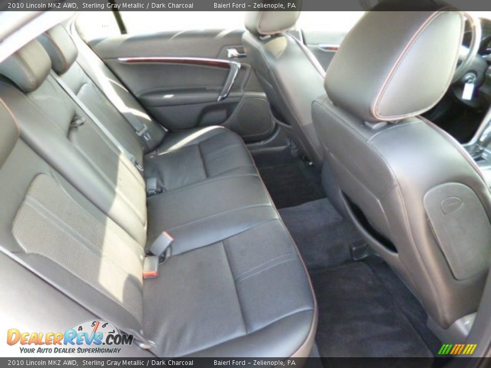 2010 Lincoln MKZ AWD Sterling Gray Metallic / Dark Charcoal Photo #12