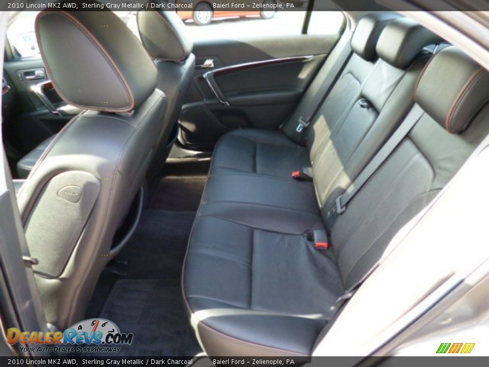 2010 Lincoln MKZ AWD Sterling Gray Metallic / Dark Charcoal Photo #13