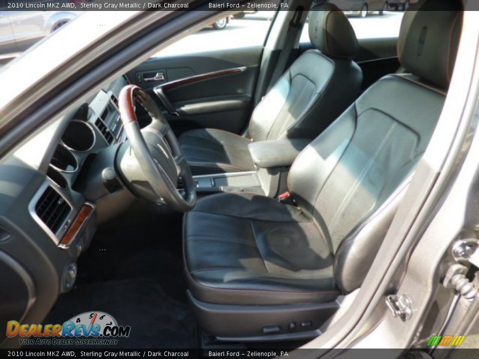 2010 Lincoln MKZ AWD Sterling Gray Metallic / Dark Charcoal Photo #15