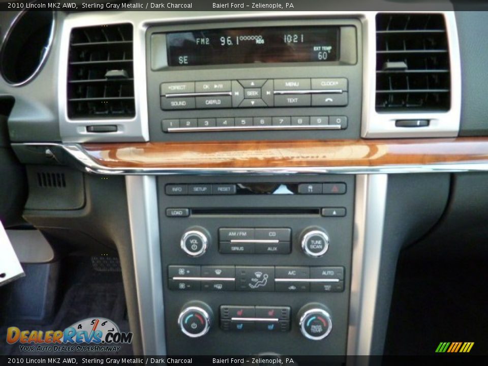 2010 Lincoln MKZ AWD Sterling Gray Metallic / Dark Charcoal Photo #19