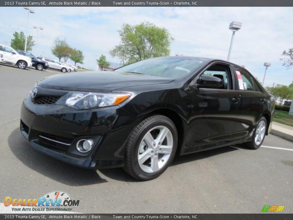 2013 Toyota Camry SE Attitude Black Metallic / Black Photo #3