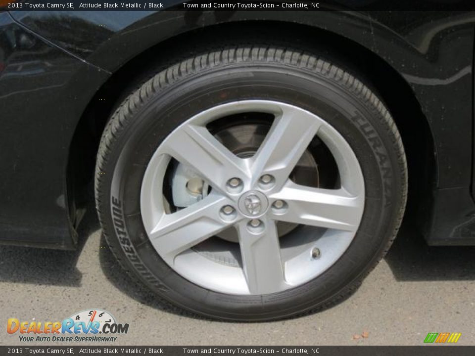 2013 Toyota Camry SE Attitude Black Metallic / Black Photo #4