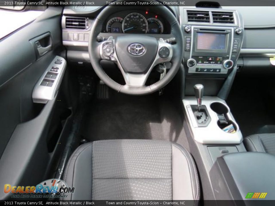2013 Toyota Camry SE Attitude Black Metallic / Black Photo #5