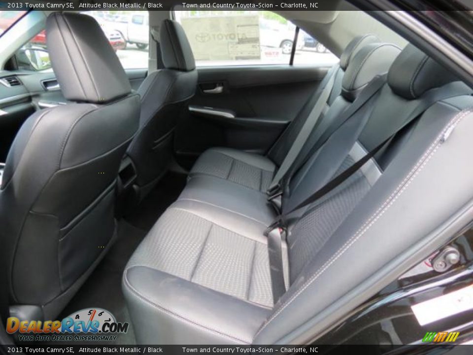 2013 Toyota Camry SE Attitude Black Metallic / Black Photo #6