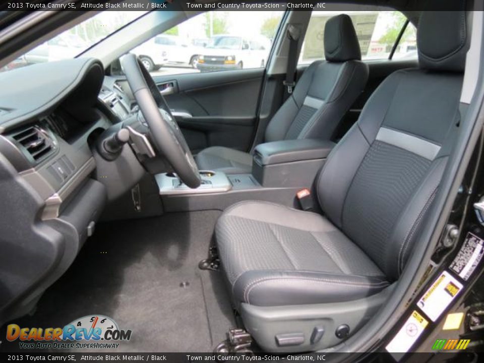 2013 Toyota Camry SE Attitude Black Metallic / Black Photo #8