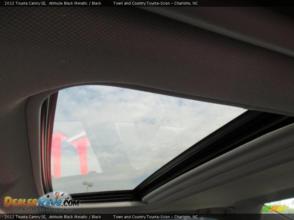 2013 Toyota Camry SE Attitude Black Metallic / Black Photo #11