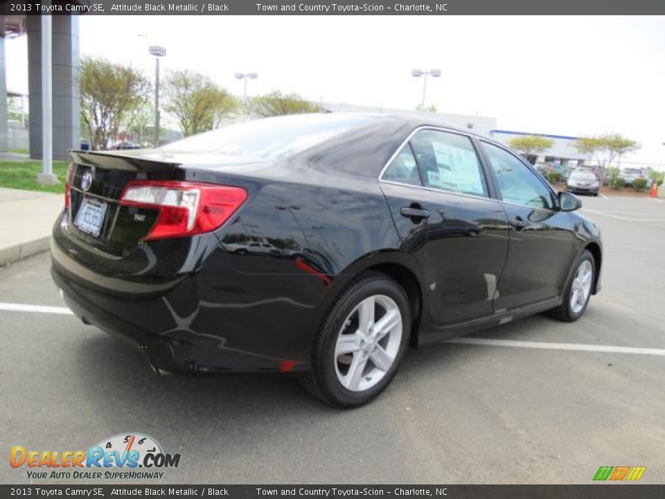 2013 Toyota Camry SE Attitude Black Metallic / Black Photo #18