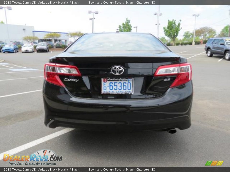 2013 Toyota Camry SE Attitude Black Metallic / Black Photo #19
