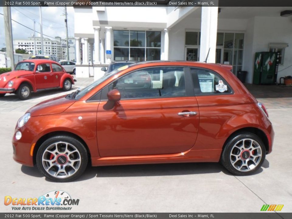 Rame (Copper Orange) 2012 Fiat 500 Sport Photo #2