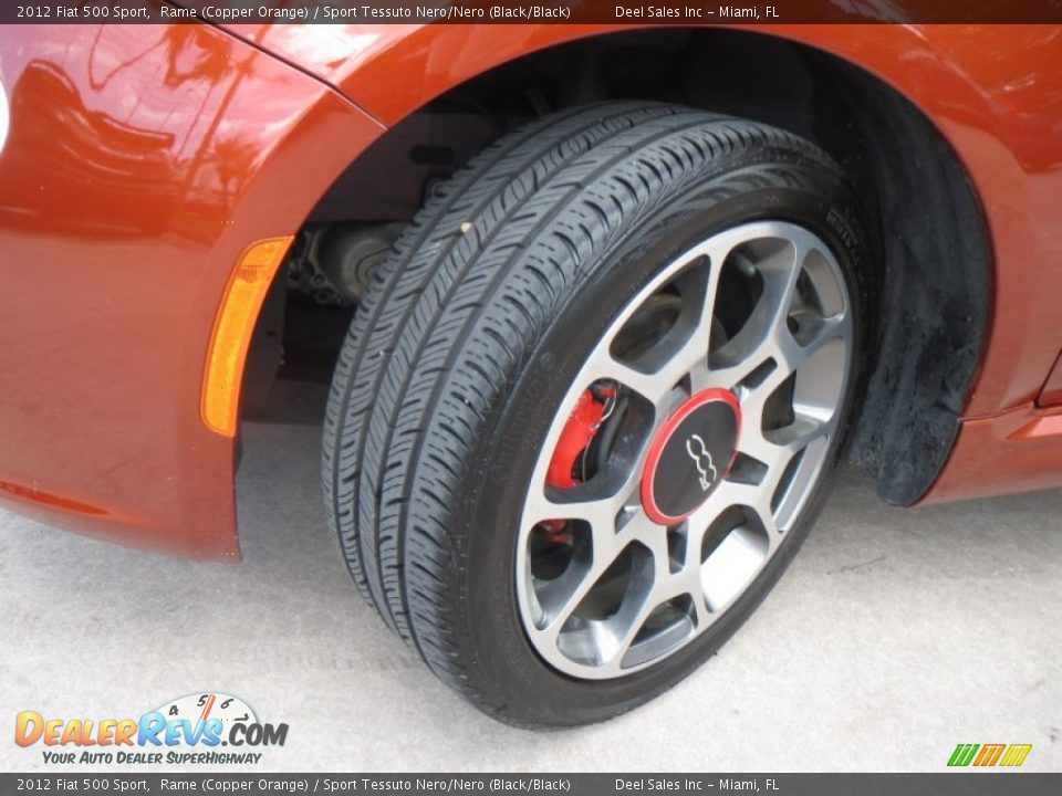 2012 Fiat 500 Sport Wheel Photo #13